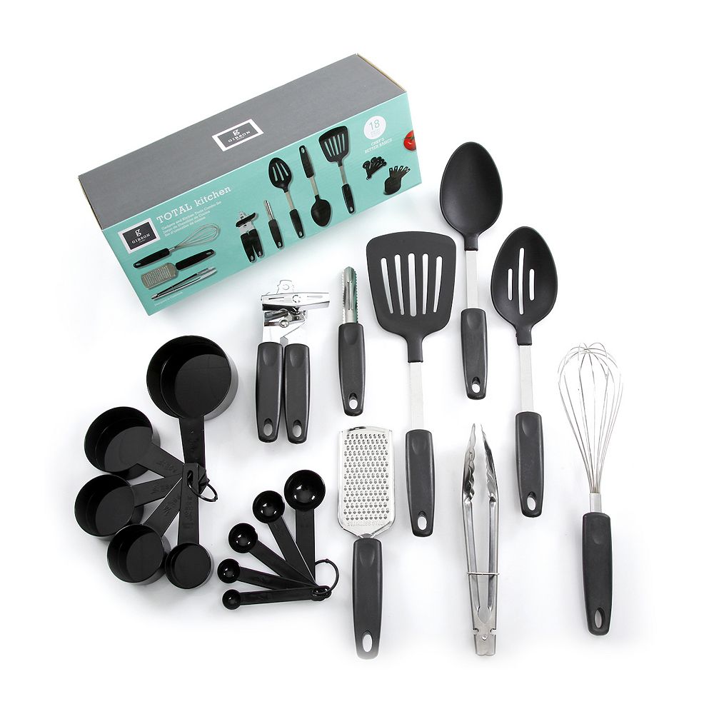 Gibson Everyday Total Kichen Chefs Better Basics 18-Piece Gadgets and ...
