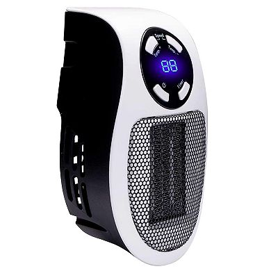 Brentwood 350 Watt Plug-In Wall Outlet Personal Space Heater in White