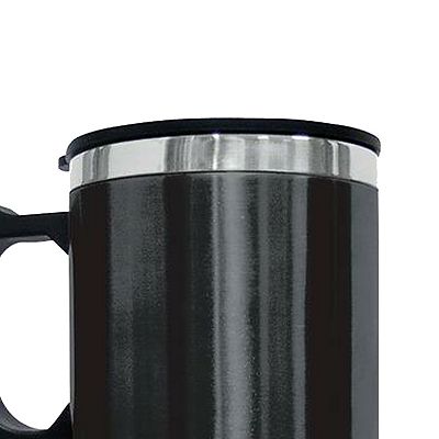 Brentwood Appliances Cmb-16b 16-Ounce Electric Coffee Mug with Wire Car Plug, Black