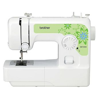 Brother SM1400 14-Stitch Floral Sewing Machine in White