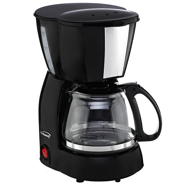 Brentwood 4 Cup Coffee Maker Black