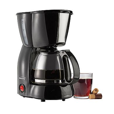 Brentwood 4 Cup Coffee Maker - Black