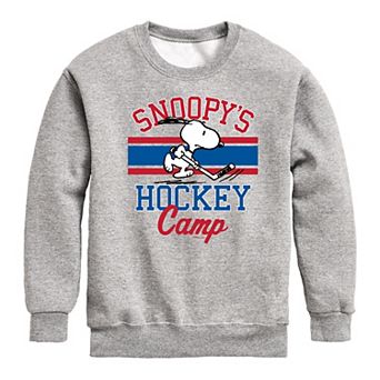 Boys 8-20 Peanuts Hockey Camp Fleece Sweatshirt