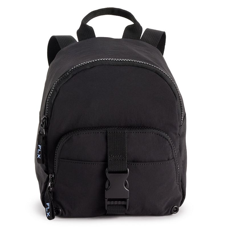 FLX Mini Top Zip Backpack, Brown