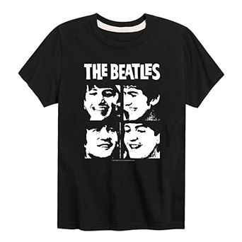 Boys 8-20 The Beatles Faces Tee