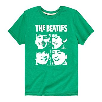 Boys 8-20 The Beatles Faces Tee