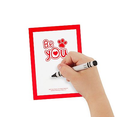 Hallmark Paw Patrol Valentines Day Cards and Stickers Assortment - 24 Classroom Cards with Envelopes