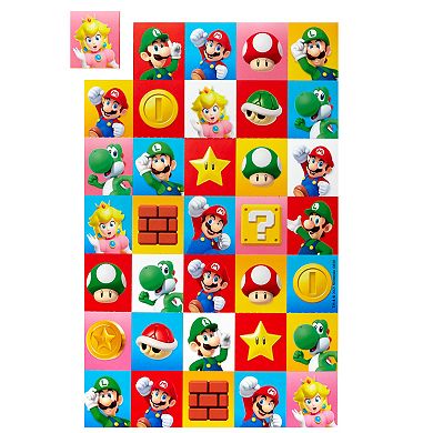 Hallmark Valentines Day Cards for Kids and Mailbox for Classroom Exchange - Super Mario Bros