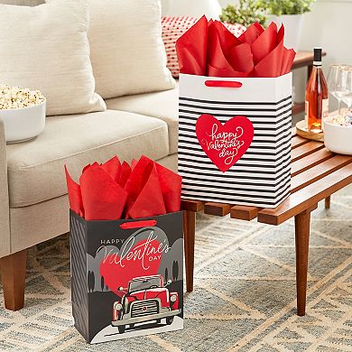 Hallmark 13-in. Large Valentine's Day Gift Bags with Tissue Paper
