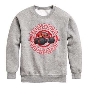 Boys 8-20 Blaze and the Monster Machines Crew Fleece Sweatshirt