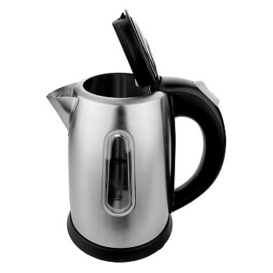 Brentwood 1 Liter Stainless Steel Cordless Electric Kettle