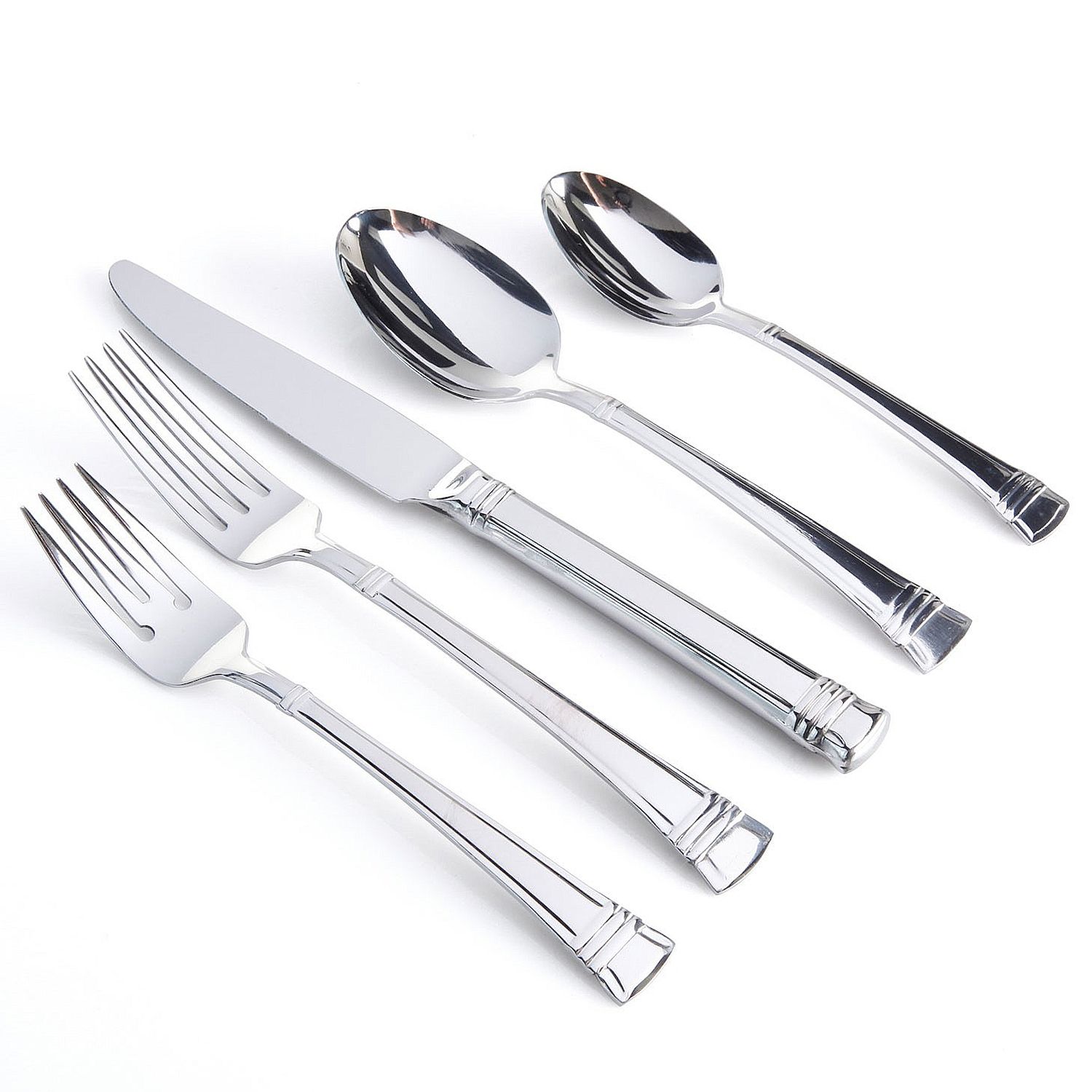 Gibson Home Westminster 23 Piece Carbon Stainless Steel Cutlery Set in Black with Kitchen Tools