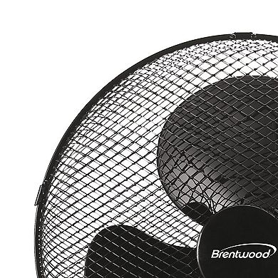 Kool Zone 16in Oscillating Fan in Black