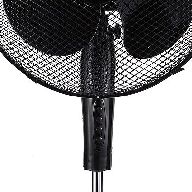 Kool Zone 16in Oscillating Fan in Black