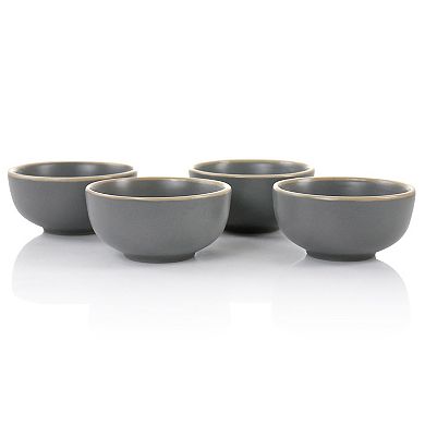 Gibson Everyday Rockaway 4 Piece 3.5in Fruit Bowl Set