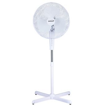 Kool Zone 16 in Oscillating Fan in White