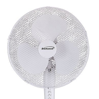 Kool Zone 16in Oscillating Fan in White
