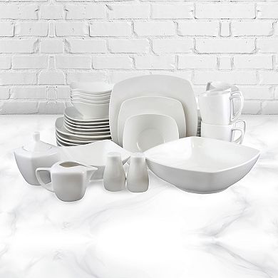 Gibson Everyday Zen Buffetware 39-Piece Dinnerware Set