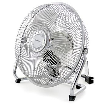 Impress 9-Inch All Metal High Velocity Fan- Silver Finish