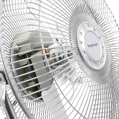Impress 9-Inch All Metal High Velocity Fan- Silver Finish