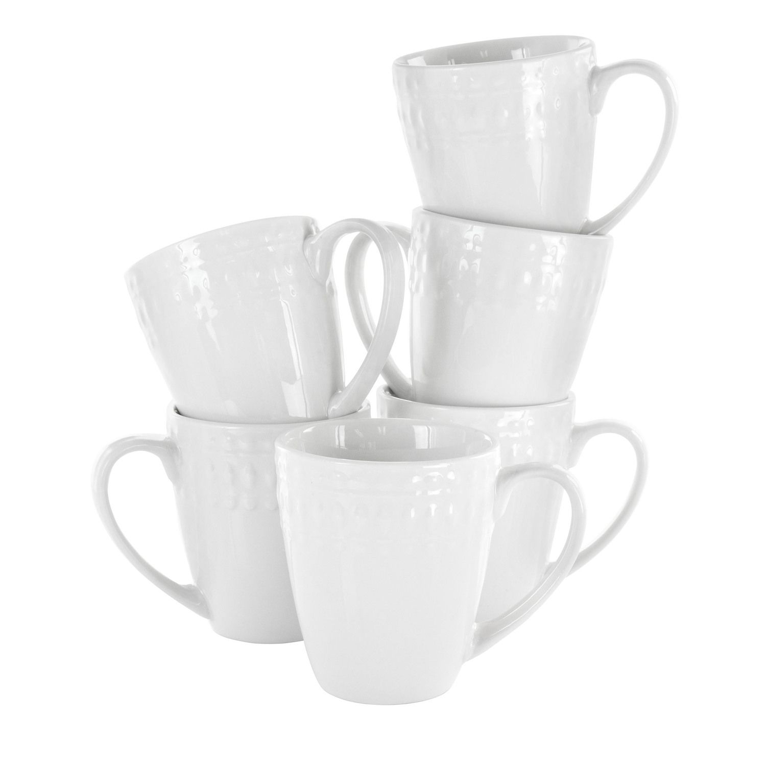 10 oz. Coffee Mugs, 6-pack, 1 each - King Soopers