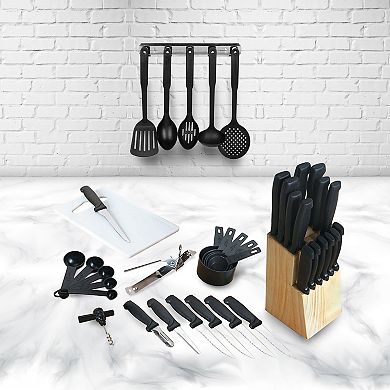 Gibson Everyday Total Kitchen 41-Piece Cutlery Combo Set