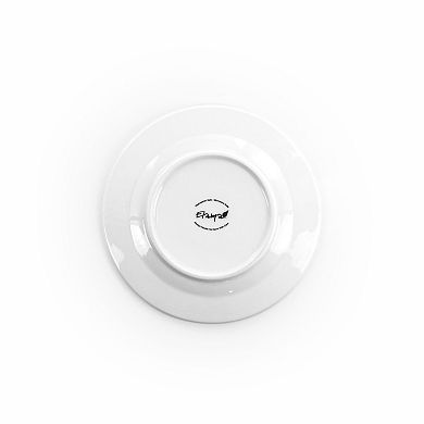 Elama Charlotte 6 Piece Mug Set in White