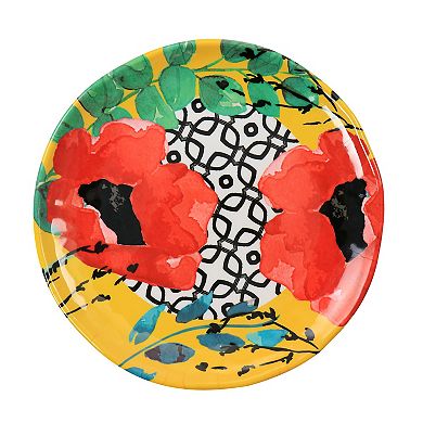 Elama Grace 12 Piece Melamine Dinnerware Set