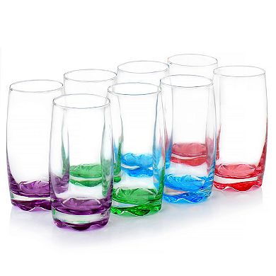 Gibson Everyday Karissa 8-Piece Glass Tumbler Set