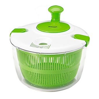 Brentwood 5-qt Salad Spinner with Serving Bowl in Green