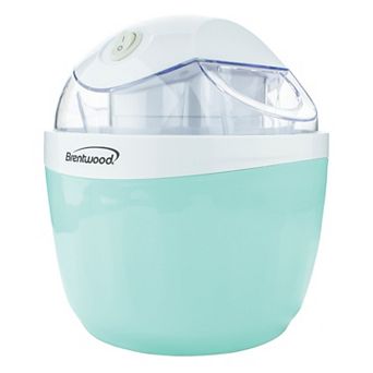 Brentwood 1-qt Ice Cream and Sorbet Maker, Frozen Yogurt, Gelato, and Custard Machine in Blue