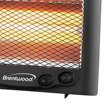 Brentwood 600 Watt Portable Space Heater in Black