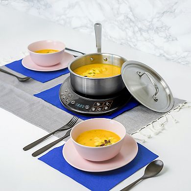 Brentwood Single Electric Induction Cooktop in Black