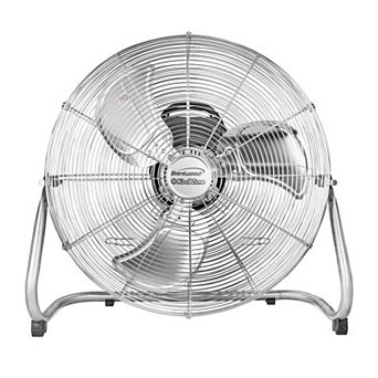 Brentwood Kool Zone 20 Inch Chrome Floor Fan