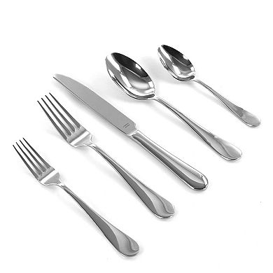 Martha Stewart Sutton 20 Piece Stainless Steel Flatware Set