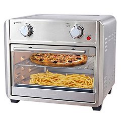 19QT 1550W Air Fryer Toaster Oven Compact 4 Accessories 33