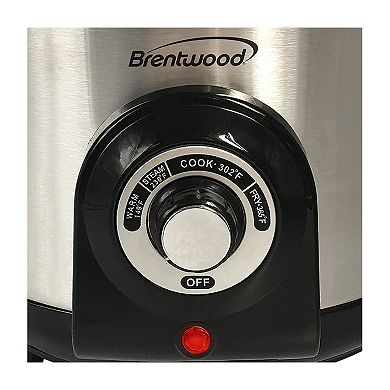 Brentwood 5.2 Quart Deep Fryer