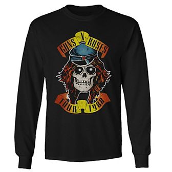 Men's Guns n' Roses Tour 88 Long Sleeve Tee