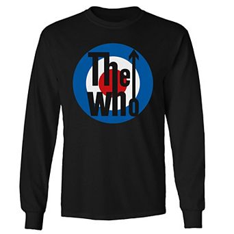 Men's The Who Classic Target Long Sleeve Tee