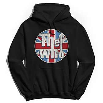 Men's The Who Distressed Union Jack Hoodie