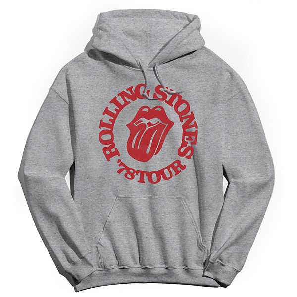 Men's Rolling Stones 78 Tour Circle Hoodie