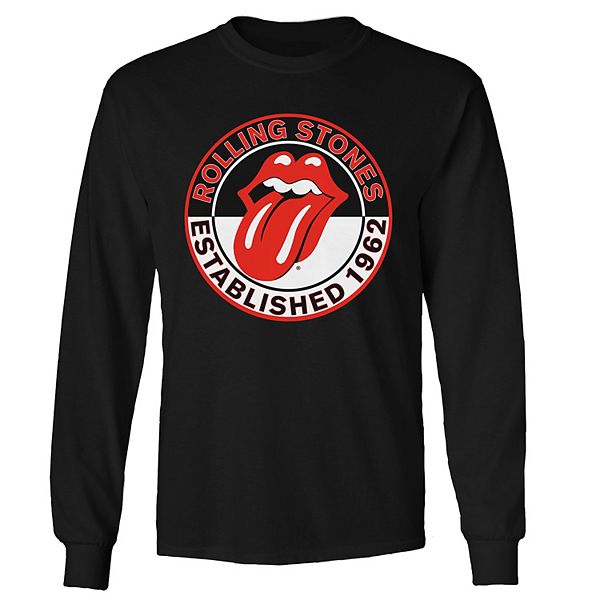 Men's Rolling Stones Est 1962 Long Sleeve Tee