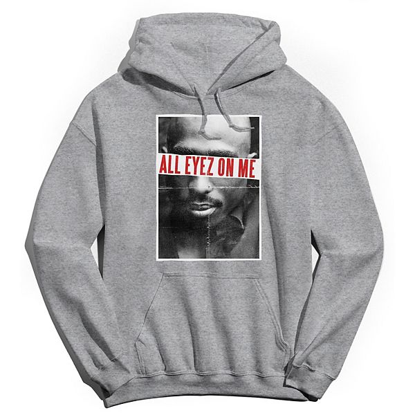 Men's Tupac All Eyes On Me Hoodie Men's Tupac All Eyes On Me Hoodie