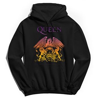 Men's Queen Crest Gradient Hoodie