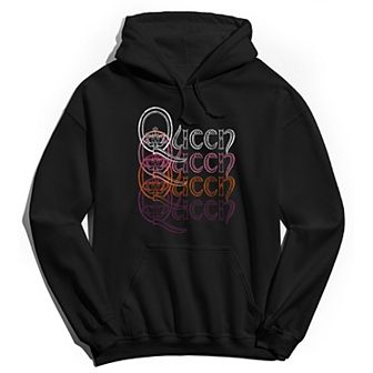 Men's Queen Repeat Logo Hoodie