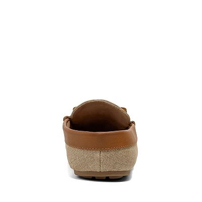 AEROSOLES Brown Leather Slip-On Loafers with Gold Chain Accent AEROSOLES | Shoes | Aerosoles Kailee Loafers Womens 1 M  main image 4
