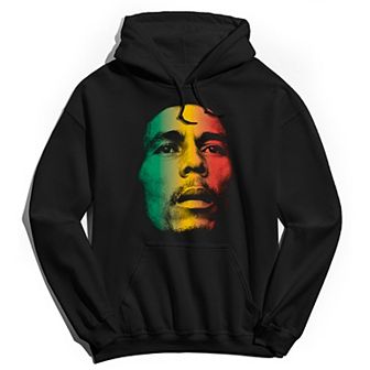 Men's Bob Marley Face Hoodie