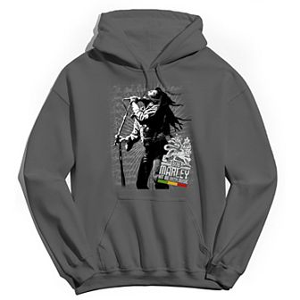 Men's Bob Marley Hit Me Jumbo Hoodie