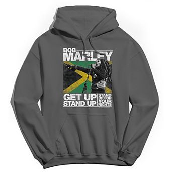 Men's Bob Marley Get Up Stand Up Hoodie