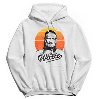 Men's Willie Nelson Sunset Gradient Hoodie